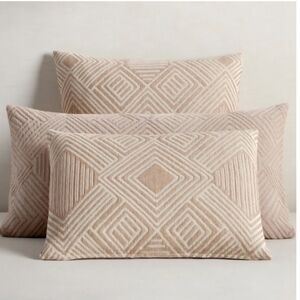 Sweet July x Pottery Barn Geo Caramel Standard Pillow Sham Cover